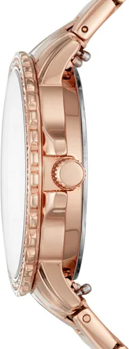 Vista 3 de Fossil Izzy - Reloj de cuarzo para mujer de acero inoxidable