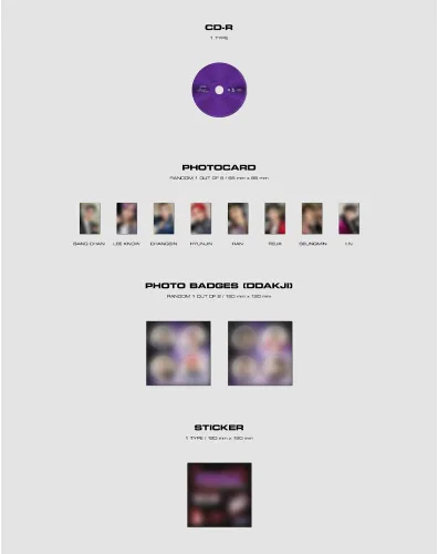 Vista 4 de Dreamus Stray Kids - Estuche para joyas odinarias vers. (versión CHANGBIN) (JYPK1355)