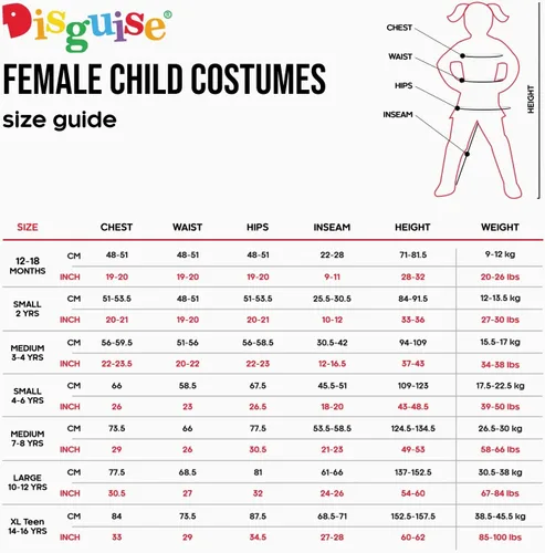 Vista 7 de Disguise Disfraz de pétalos de Pipp para niñas