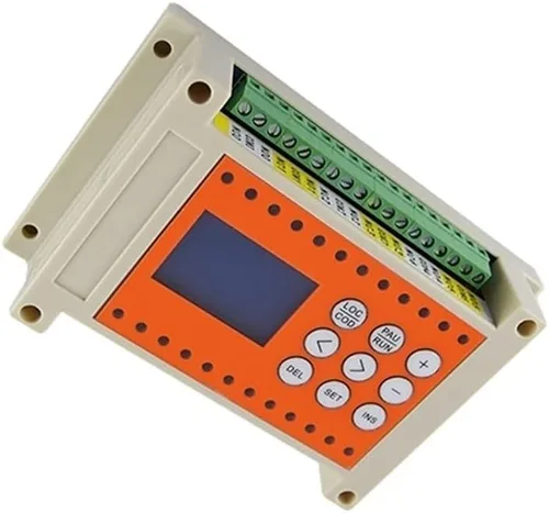 Vista 3 de ATO Relé temporizador programable, 8 entradas 8 salidas, 12V 5W DC Dispositivo todo en uno Controlador PLC programable simple, Entrada Compatible