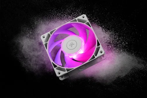 Vista 6 de EKWB Ventilador EK-Loop FPT de 4.724 in, 550-2300 RPM, RGB digital, blanco