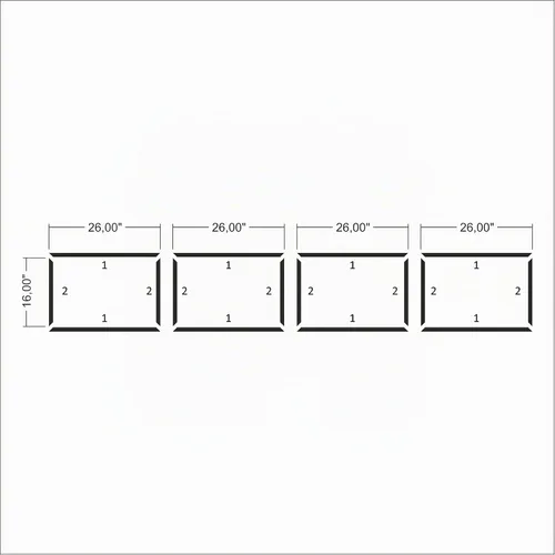Vista 5 de Birdeco Kit de Molduras de Pared Prefabricado, Paneles de Zócalo Listos para Ensamblar, Instalado con Pegamento, Moldura Precortada para Pared