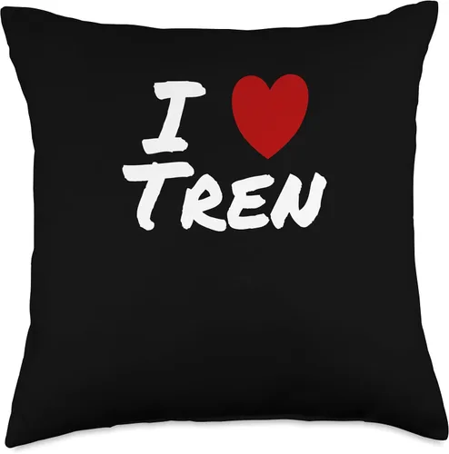 Vista 4 de I Heart (Love) Tren Designs I Heart (Love) Tren Esteroides de culturismo Ciclo Musculares Almohada de 16 x 16 pulgadas, multicolor