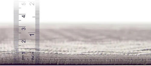 Vista 2 de Unique Loom Williamsburg Collection Area Rug - Allover (2' x 3' 1" Rectangle Gray/Black)
