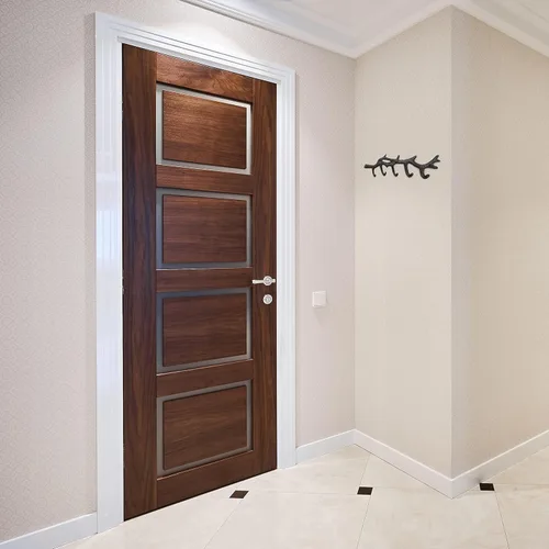 Vista 6 de GASARE, llavero para montaje en pared, gancho para llaves de hierro fundido, diseño de rama de árbol, tornillos y anclajes, tamaño grande de 13¼ x 4