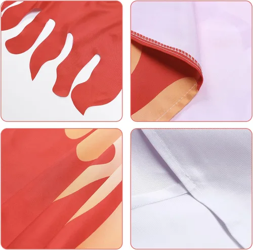 Vista 6 de Demon Slayer Tanjiro Nezuko Cosplay para niños, Shinobu Zenitsu Giyuu Tomioka Kimono Cosplay Disfraz con aretes para mujer