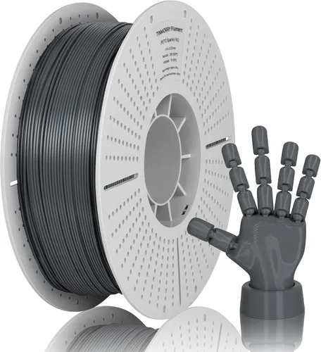 Vista 26 de TINMORRY - Filamento Rapid PETG-Eco de 1.75 mm para impresora 3D, compatible con impresora 3D Bambu FDM, 2.2 libras (1 kg), 1 bobina, color naranja