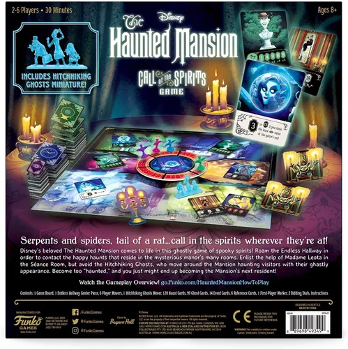 Vista 2 de Funko Disney The Haunted Mansion - Juego de mesa Call of The Spirits