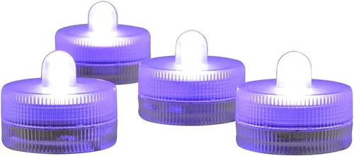 Vista 11 de Luces de Halloween sumergibles cr2032, funciona con pilas, bajo el agua, impermeable, luz de té LED para eventos, centros de mesa, jarrón, floral