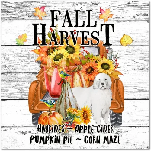 Vista 12 de Fall Harvest Sunflower American Bully - Cartel de madera retro de bienvenida para otoño, placa de pared de calabaza, granja, tablón de madera