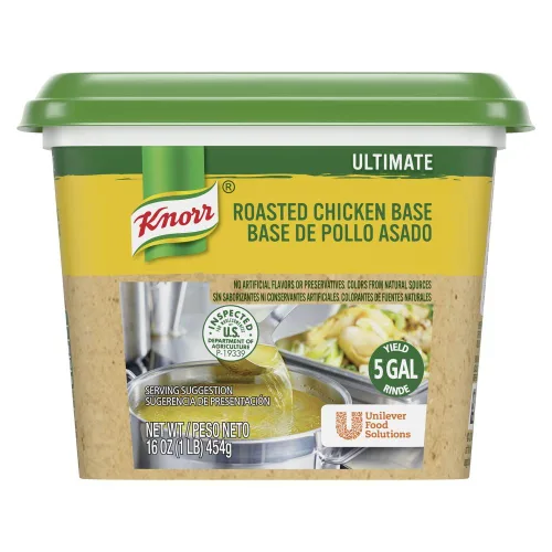 Vista 4 de Knorr - Salsa profesional caribeña, lista para usar, curada, estofada, con jugo de papaya, sin agregar GMS.