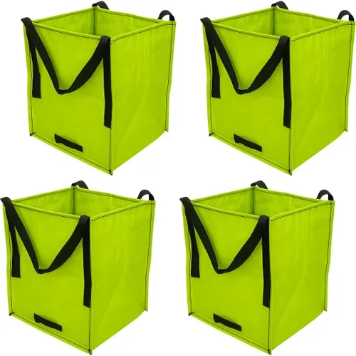 Vista 29 de DURASACK Bolsa de Almacenamiento de Servicio Pesado con Cremallera Superior de 22 Galones, Bolsa de Mudanza de Polipropileno Tejido Resistente Combo