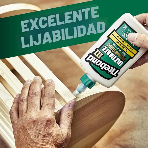 Vista 5 de Titebond III Ultimate - Pegamento para madera, 4 onzas, adhesivo para carpintería, resistente al agua, 1412