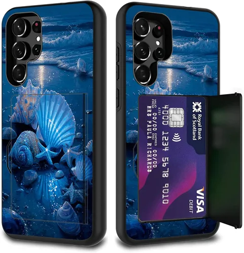 Vista 81 de Funda híbrida de doble capa con función atril para Samsung Galaxy A16 5G de 6.9 pulgadas, diseño de vaca con bandera estadounidense
