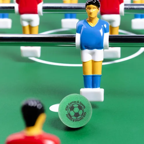 Vista 6 de GSE Games & Sports Expert Tamaño reglamentario 1.365 pulgadas de repuesto de futbolín, pelotas de fútbol oficiales de mesa de torneo, accesorios