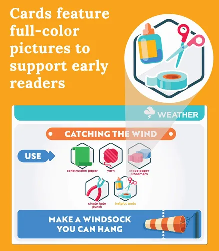 Vista 6 de Carson Dellosa Stem Challenge - Kits de ciencia para niños de 5 a 7 años, plantas, animales, insectos y actividades de aprendizaje de primer grado