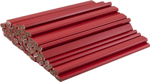 Vista 19 de GRAPHITE Lápices de Carpintero de Mina Dura a Granel - (1) Paquete de 12 Piezas Lápiz de Madera para Construcción #2 (HB) - Negro