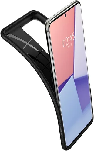 Vista 4 de Spigen Liquid Air Armor - Funda diseñada para Samsung Galaxy S20 Ultra/Galaxy S20 Ultra 5G (2020), color negro mate Air Cushion Tech, Sound Tunnel