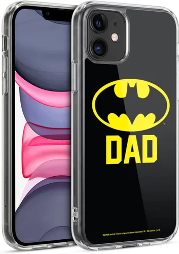 Vista 324 de Head Case Designs Funda de gel con licencia oficial de Batman DC Comics Bat Signal Logos [protección de grado militar] compatible con Apple iPhone 7