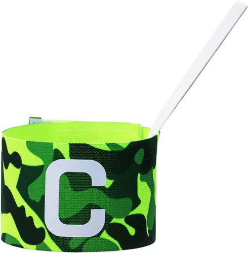 Vista 7 de ONLYKXY Captain Armbands 6x37CM/2.36x14.56 pulgadas Ajustable Líder Brazalete para Fútbol Baloncesto Voleibol Escuela Equipo Competición Entrenador