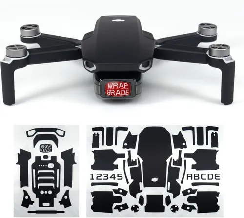 Vista 17 de Wrapgrade Carcasa compatible con DJI Mavic Mini PLATA DE LA FUERZA