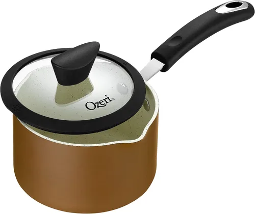 Vista 4 de La cacerola de piedra todo en uno y olla de cocina de Ozeri – 100% APEO, GenX, PFBS, PFOS, PFOA, NMP y revestimiento de fabricación alemana sin NEP