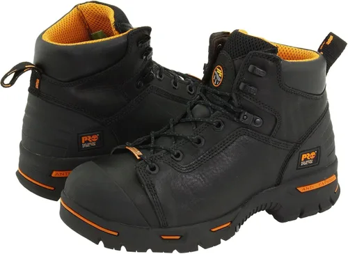 Vista 8 de Timberland PRO Men's Endurance 6 Inch Steel Safety Toe Puncture Resistant Waterproof Industrial Work Boot Negro