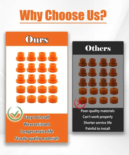 Vista 6 de Golf Cart Bushing Kit Orange
