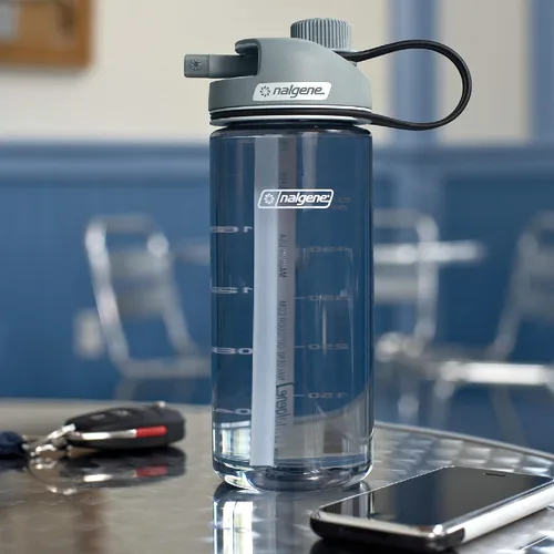 Vista 3 de Nalgene Tritan - Agua multibebida sin BPA, 20 onzas, azul