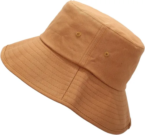 Vista 2 de Sportmusies Sombreros de pescador para hombres y mujeres, sombrero de sol plegable para exteriores, gorra de pesca de viaje