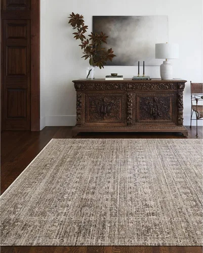 Vista 14 de Livabliss x Becki Owens Margaret Alfombra de Pasillo Vintage Lavable para Exteriores, 2'7" x 7'3", Gris/Carbón, (7' y menos)