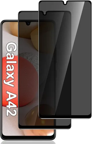 Vista 8 de LYWHL Paquete de 2 protectores de pantalla de privacidad para iPhone 15 / iPhone 15 Pro [como la sensibilidad táctil original], película privada