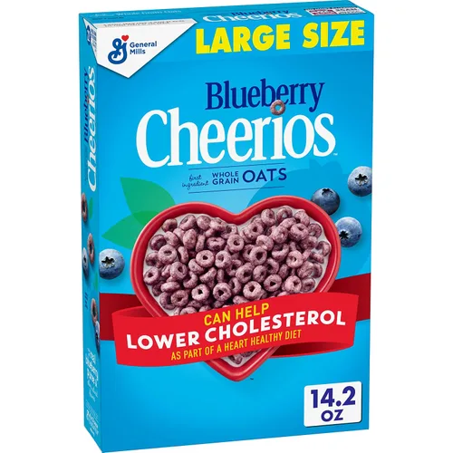 Vista 23 de Cheerios Cereal de desayuno sin gluten de avena integral, bolsa de 2.2 onzas (paquete de 5)