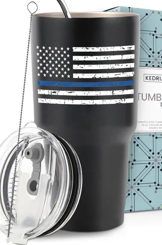 Vista 11 de Vaso con la bandera estadounidense de 30 onzas, taza de viaje patriótica para hombres, la mejor taza de café patriótica para él, regalos únicos