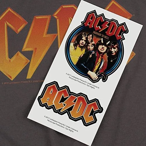 Vista 6 de Popfunk ACDC Logo - Camiseta unisex para hombre