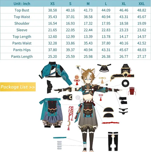 Vista 6 de NSPSTT Genshin Impact Cosplay - Disfraz de todos los personajes, juego completo, disfraz de Halloween para mujeres y hombres