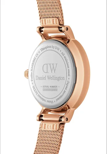Vista 6 de Petite Unitone - Rose gold watch with mesh strap 28mm