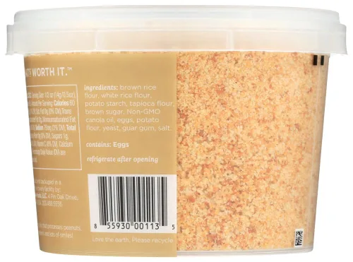 Vista 4 de Aleia's Gluten Free Foods Pan rallado, liso, Gf, 13 onzas (paquete de 4)