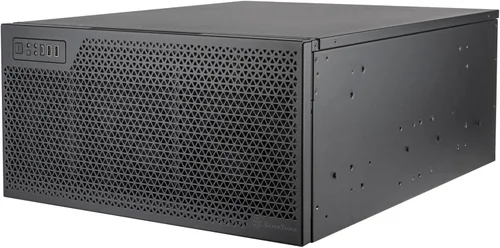 Vista 26 de Silverstone Technology RM23-502-MINI, 2U Dual 5.25" Drive Bay Micro-ATX chasis de servidor industrial para montaje en rack con interfaz USB 3.1