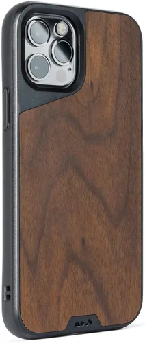 Vista 9 de Mous - Funda protectora para iPhone 12 Pro Max - Limitless 4.0 - Nuez - Totalmente compatible con MagSafe de Apple - Embalaje sostenible