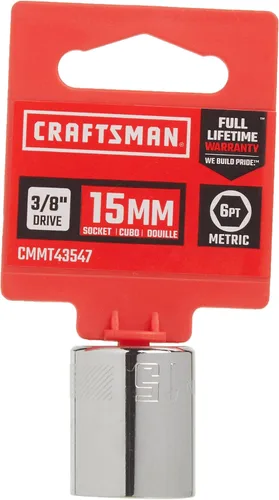 Vista 2 de CRAFTSMAN CMMT43541 3/8" Drive 6pt Shallow MM - 0.354 in
