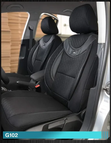 Vista 9 de BREMER SITZBEZÜGE Custom Car Seat Covers Compatible with VW Crafter Gen. 2 Driver & Passenger Set from 2017 / Car Seat Covers, Protective Cover Set