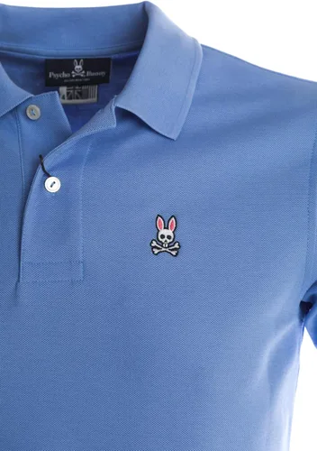 Vista 4 de Psycho Bunny Classic Polo Shirt in Lapis Blue