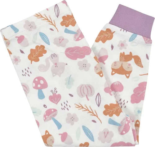 Vista 4 de Gerber Baby Girls' Toddler Snug Fit 4-Piece Pajama Set