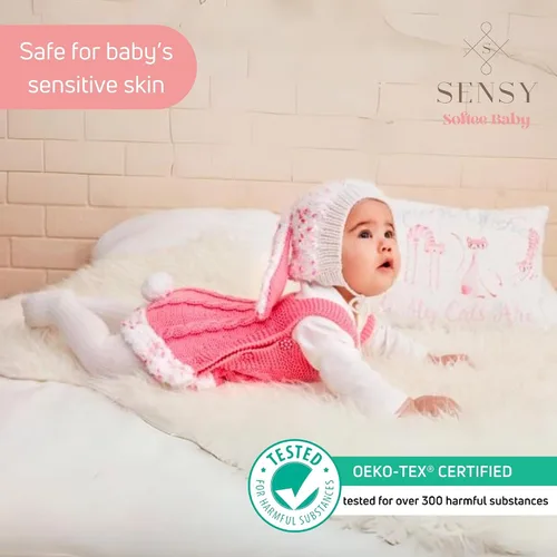 Vista 3 de Sensy Softee Hilo para Bebé, 3.5 oz, 275 yardas, Gauge 3 Light (Almendra)