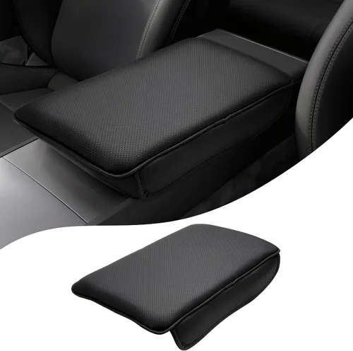 Vista 11 de Autorder Funda para Consola Central para Hyundai Palisade 2020-2025 Accesorios Funda para Reposabrazos Espuma con Memoria Cojín de Soporte para Beige