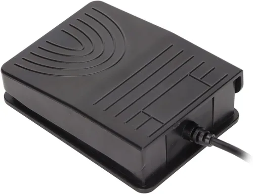 Vista 9 de Luqeeg Pedal de interruptor de pie USB, interruptor de pie ergonómico de control multimedia, teclado de soporte, mouse, juegos, función de cuerda