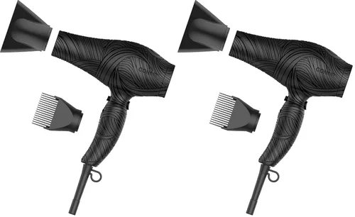 Vista 8 de Conair The Curl Collective - Secador de pelo de cerámica iónico de 1875 W, negro, 18 pulgadas