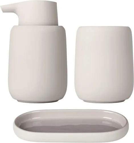 Vista 5 de blomus SONO - Juego de accesorios de baño, color negro