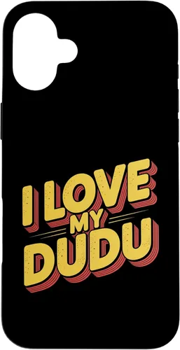 Vista 22 de I Love My DuDu Friends Parents Lover Family Gathering - Carcasa para iPhone 16